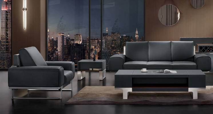 Design Sofa Seat Upholstery Couch Group Suite Furniture Leather 3 1 Seater
