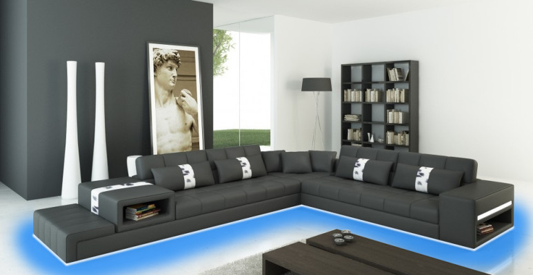 Relax in style The comfortable L-shaped corner sofa for your home