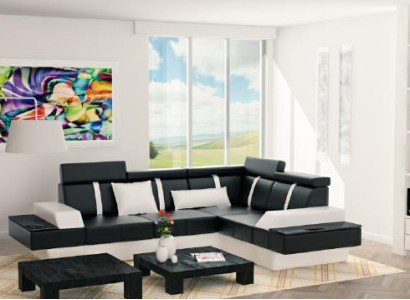 Designer Living landscape Corner sofa new Couch Sofa Upholstery Leather Sofa Sofas Suite