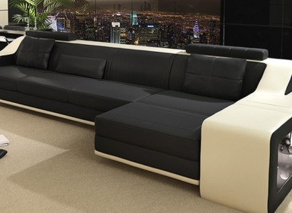Design Corner sofa Sofa Couch Upholstery Seat Corner Suite Sofas Leather Textile
