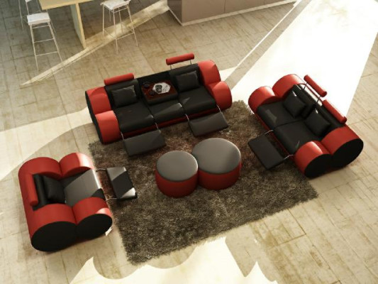 Leather SOFA 3/2/1 Seater RELAX COUCH Sofa set COUCH SET UPHOLSTERY SET