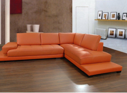 Living landscape Upholstery Corner Corner Sofa Couch Suite Landscape Leather new 1060