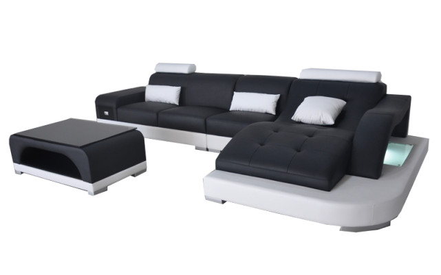 Leather Corner Sofa Couch Living landscape Luxury Suite Corner Sofas Couches