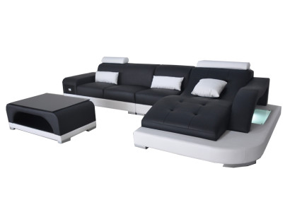 Leather Corner Sofa Couch Living landscape Luxury Suite Corner Sofas Couches