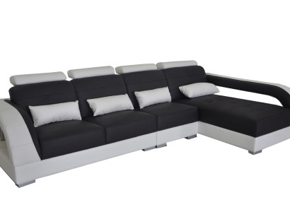 Leather corner sofa couch upholstery couches living landscape luxury suite