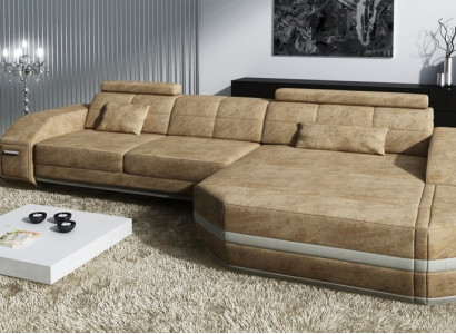 Corner sofa Sofa Couch Upholstery Design Living landscape Design Corner suite