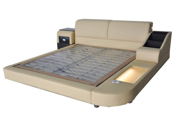 Exclusive Multi-Purpose Double Beds Hotel Marriage Upholstery Leather Design Bed Luxury new