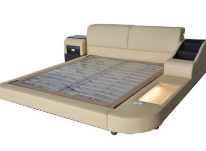 Exclusive Multi-Purpose Double Beds Hotel Marriage Upholstery Leather Design Bed Luxury new