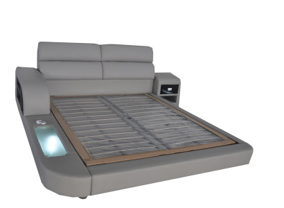 Luxury Leather Design Upholstery Modern Beds Double 140/160/180/200 Bed