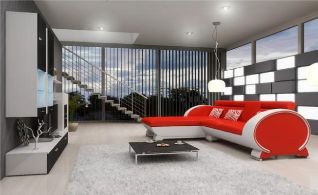 LEATHER SOFA SOFA Corner sofa Upholstery Corner sofa Sofa set DESIGNER COUCH BAR FUNCTION
