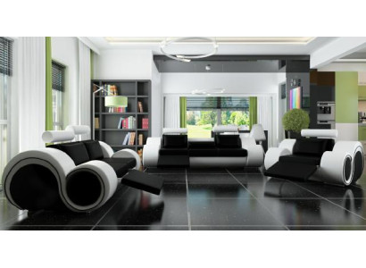Upholstery Sofa Couch Leather Sofas Couches 3 Seater Living landscape new Immediately