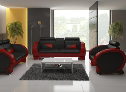 Leather sofa + USB sofa with bar function designer suite sofa 3 seater relaxation couch