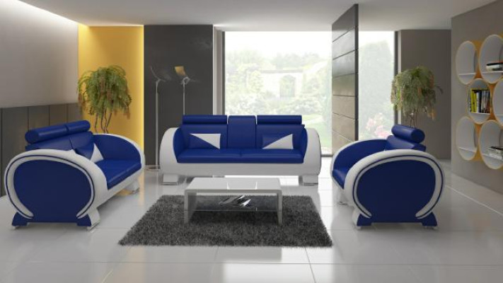 Leather sofa sofa + USB sofa 3 seater relaxation couch with bar function Designer Suite