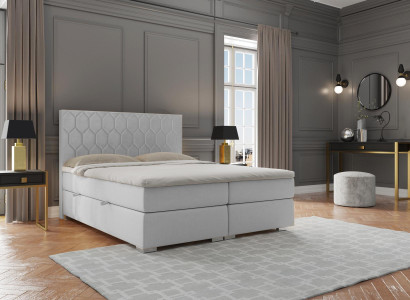 Boxspring Bed Hotel Design Velvet Luxury Beds Upholstery bed base Function Double