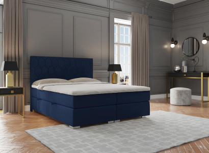 Boxspring Bed Hotel Design Velvet Luxury Beds Upholstery bed base Function Double