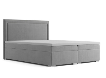Boxspring Design Bed Hotel Double Beds Luxury Upholstery Box Function Velvet new