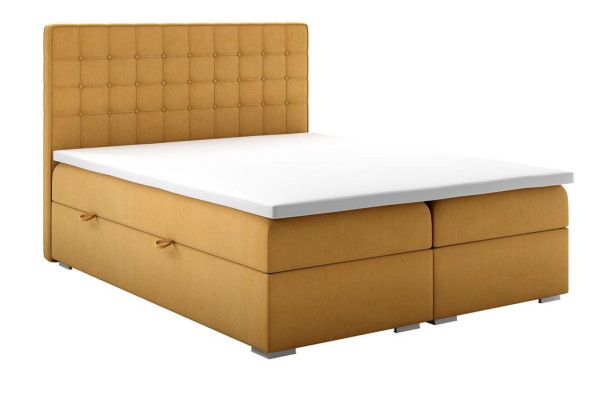 Boxspring Bed Hotel Double 160x200 cm Luxury Beds Upholstery bed base function