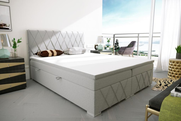 Boxspring Bed Hotel Double Bed Textile Luxury Beds Upholstery bed base function