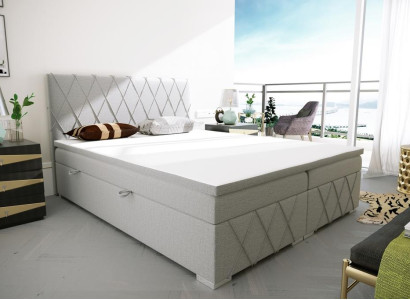 Boxspring Bed Hotel Double Bed Textile Luxury Beds Upholstery bed base function