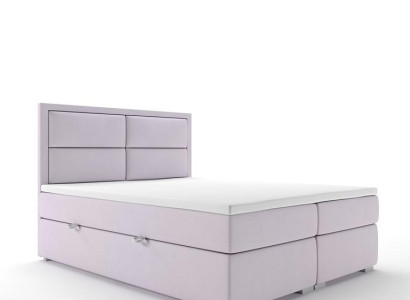 Boxspring Bed Hotel Double Complete Set Topper Mattress Beds Function Box