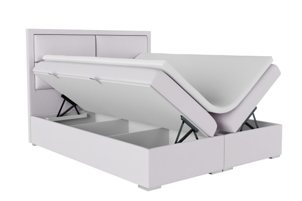 Boxspring Bed Hotel Double Complete Set Topper Mattress Beds Function Box