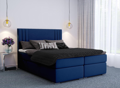 Modern Box Spring Beds Hotel Double Luxury Bed Upholstery Box Function Fabric