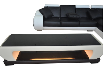 TV-cabinet TV Sideboard Leather Table Designer Glass Table Television Wardrobe new Modern