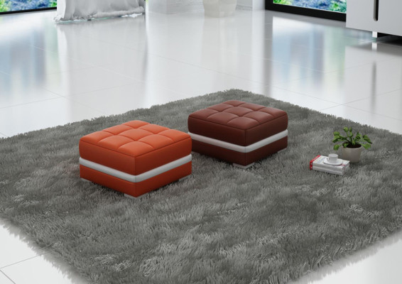 Design Upholstery Stool Footstool Ottoman Seat Padded Pufa FT002