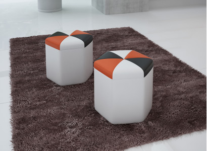 Design Upholstery Stool Footstool Ottoman Seat Chaise Padded FT004