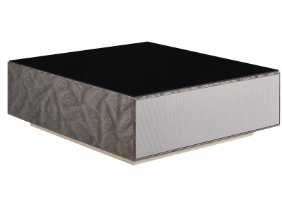 Coffee table Black new Creative Glass Modern Design Furniture Luxury Living room Wood