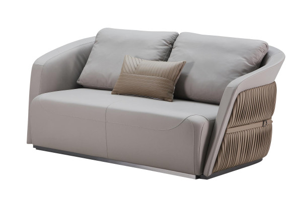 Two-seater Couch Couch Upholstery Sofa 2 Seater Textile Couches Fabric Luxury Furniture