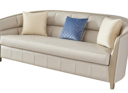 Sofa set 4+1+1 Seater Living room Imitation leather Upholstered furniture Luxury Sofa