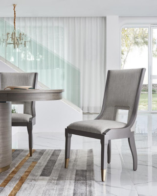 Design Chair Set 6x Luxury Chairs Seat Upholstery Group Armchair Set Suite new