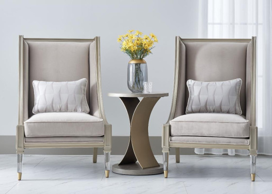 Lounge Club Suite 3-piece set 2x Armchair Table Side table Sofa Suite new