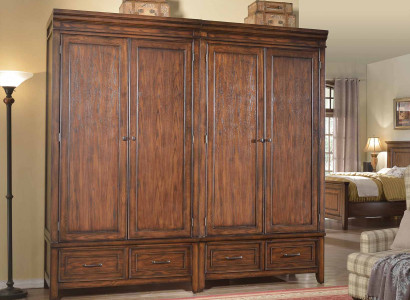 Classic 2x Wardrobe Design Bedroom Furniture Wardrobe Cabinets Wood new