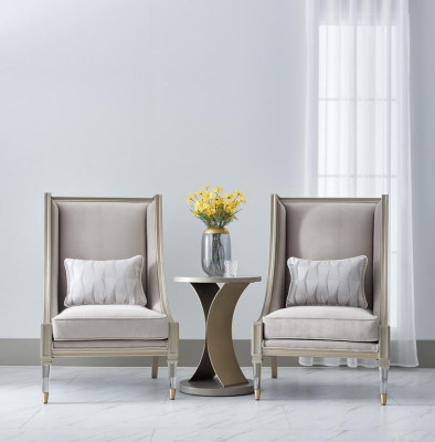 Luxury Living room Hotel Furniture Furnishings Dubai style 3pcs. Set suite