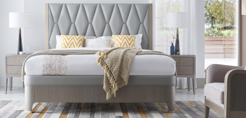 Design Upholstered bed Bed Beds Double Marriage Luxury 180x200 cm double beds