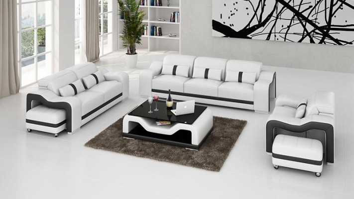 Sofa set Modern Couch Sofa Seat 3+1+1 Complete Suite Set new Living room