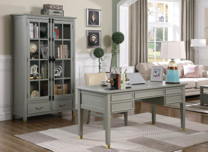 Office Armchair Desks Table Wood Desk Chair Set Furniture Room