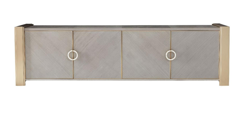 Chest of drawers Designer Sideboard Side Low Board Wardrobe Decoration Living Room Shelf