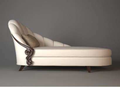 Chaise Longue Elegant Lounger Italian Furniture Loungers Wood Italian Furniture