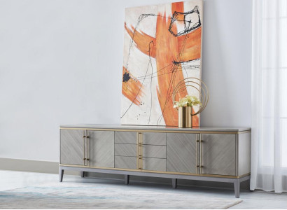 Luxury Sideboard tv Lowboard TV-cabinet xxl Wardrobe Table Living room Wood TV-cabinet
