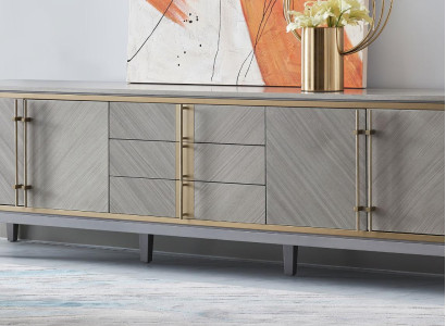 Design Chest of drawers Sideboard Decor Side Low Board Wardrobe Living Room Shelf