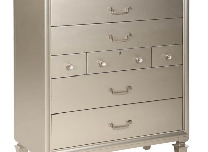 Luxury Furniture Gold Chests of drawers Dresser cabinet Wooden cabinet Living