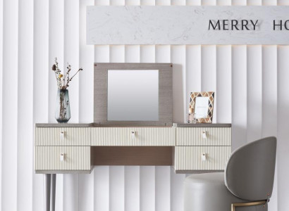 Dressing table Mirror Deco Stool Complete Set Chest of drawers Bedroom new