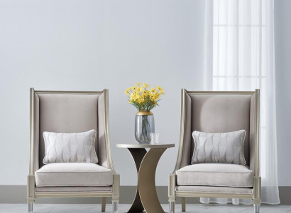 Armchair Single Seater Royal Chair Throne Upholstery Lounge Decorative Chairs Sofa Hotel