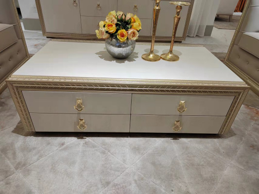 Classic r Coffee table Wood Table carved Luxury Design Italian Furniture new