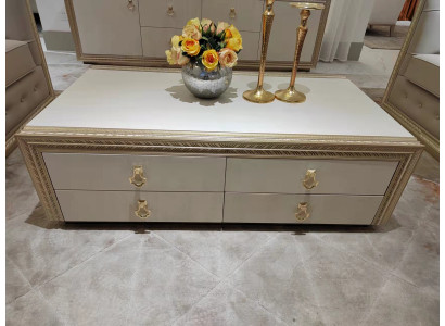 Classic r Coffee table Wood Table carved Luxury Design Italian Furniture new