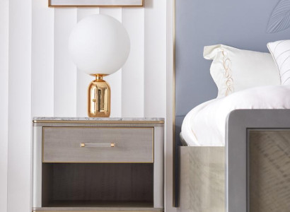 Bedside table Luxury Wood Bedside tables Table Consoles Decoration Night Modern Style
