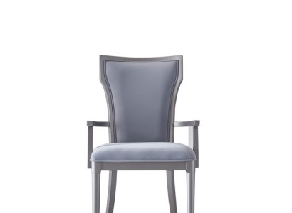 Luxury Design Chair Real Italian Style Furniture Single Seater Wood Recliner Chair